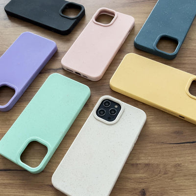 Eco Case case for iPhone 14 Plus silicone degradable cover black — Hurtel