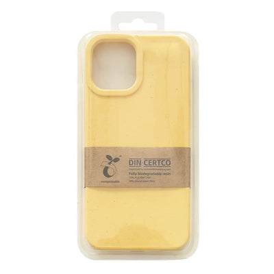 Eco Case case for iPhone 14 Plus silicone degradable cover yellow — Hurtel
