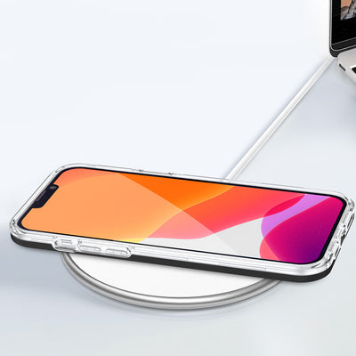 Clear 3in1 case for Samsung Galaxy A03 silicone cover with frame blue — Hurtel