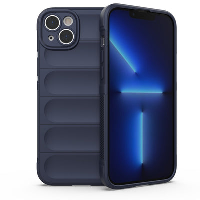 Magic Shield Case case for iPhone 14 Plus flexible armored dark blue cover — Hurtel