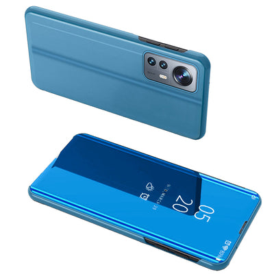Clear View Case cover for Xiaomi 12 Lite blue flip cover — Hurtel