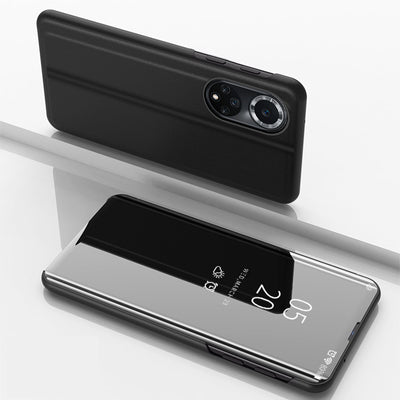 Clear View Case case for Huawei nova 9 flip cover black — Hurtel