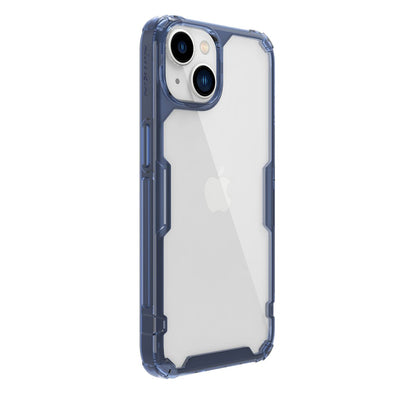 Nillkin Nature Pro iPhone 14 Plus case, armored cover, blue cover