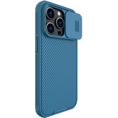 Nillkin CamShield Pro Magnetic Case iPhone 14 Pro Max Cover Camera Protector Blue (with MagSafe)