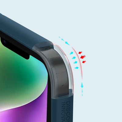 Nillkin Super Frosted Shield Pro case for iPhone 14 Plus back cover blue