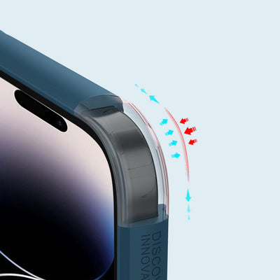 Nillkin Super Frosted Shield Pro case for iPhone 14 Pro Max back cover blue