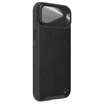 Nillkin CamShield Leather S Case iPhone 14 case cover with camera cover black