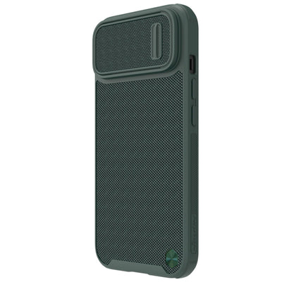 Nillkin Textured S Case iPhone 14 Pro Max armored cover with camera cover dark green
