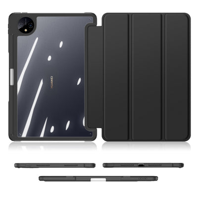 Dux Ducis Toby Case for Huawei MatePad Pro 11'' (2022) Cover with S Pen Pen Smart Cover Stand Black