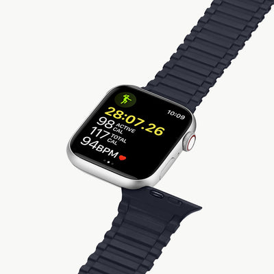 Dux Ducis Strap (Armor Version) Apple Watch Ultra, SE, 9, 8, 7, 6, 5, 4, 3, 2, 1 (49, 45, 44, 42 mm) Silicone Magnetic Band B