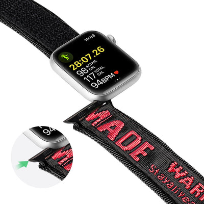 Dux Ducis Strap (Outdoor Version) Apple Watch Ultra Strap, SE, 9, 8, 7, 6, 5, 4, 3, 2, 1 (49, 45, 44, 42 mm) Nylon Band Brace