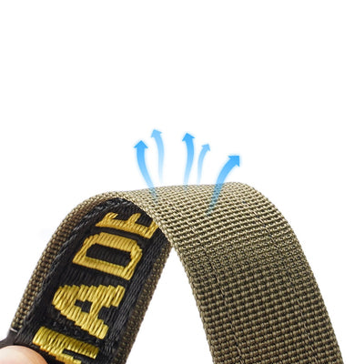 Dux Ducis Strap (Outdoor Version) Apple Watch Ultra strap, SE, 9, 8, 7, 6, 5, 4, 3, 2, 1 (49, 45, 44, 42 mm) nylon strap yell