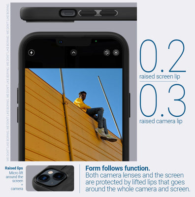 Caseology Parallax Mag MagSafe iPhone 14 Plus Case - Matte Black — Spigen