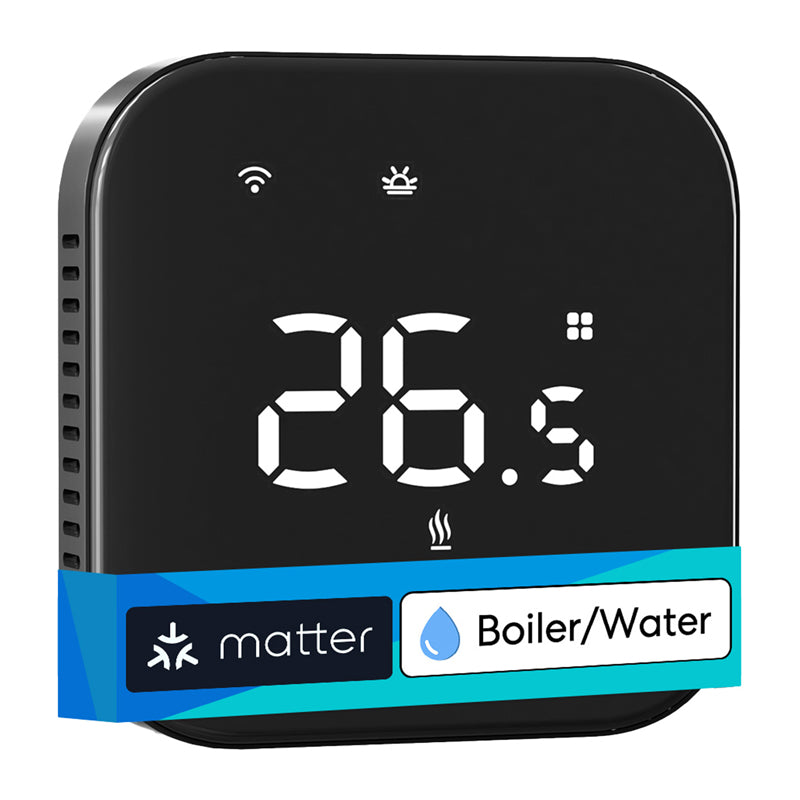 MEROSS MTS215BMA-B(EU) Smart Wi-Fi Thermostat (Black) - Image 1