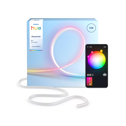 Philips Hue Essential flex strip light, 5 m | Bluetooth and Zigbee