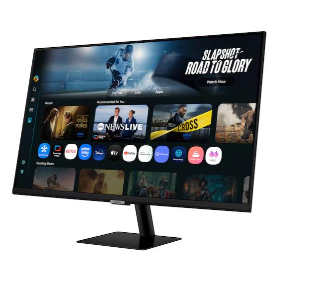 LCD Monitor SAMSUNG LS32FM700UUXDU 32" Smart/4K Panel VA 3840x2160 16:9 60 Hz 4 ms Speakers Colour Black LS32FM700UUXDU