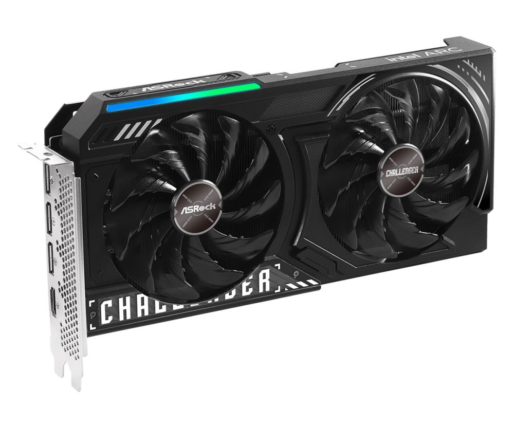 Graphics Card ASROCK Intel Arc A580 12 GB GDDR6 192 bit PCIE 4.0 8x GPU 2740 MHz Dual Slot Fansink 1xHDMI 3xDisplayPort B580CL12GO