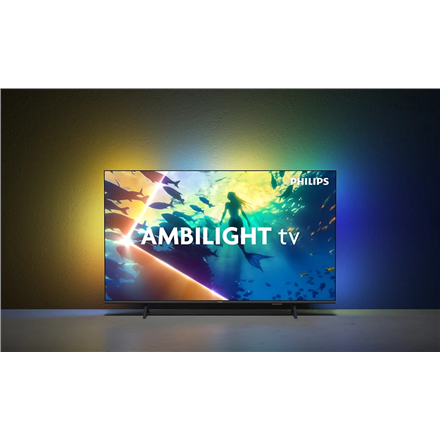 Philips 4K Ambilight TV | 65PUS8010/12 | 65 | Smart TV | TITAN OS | UHD | Black