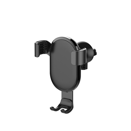 ColorWay | Metallic Gravity Holder For Smartphone | Adjustable | Clamp | Black | Fixation of the smartphone in one motio