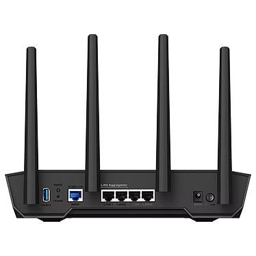 Wireless Router ASUS Wireless Router 4200 Mbps Mesh Wi-Fi 5 Wi-Fi 6 IEEE 802.11n USB 3.2 1 WAN 4x10/100/1000M Number of antennas 4 TUFGAMINGAX4200