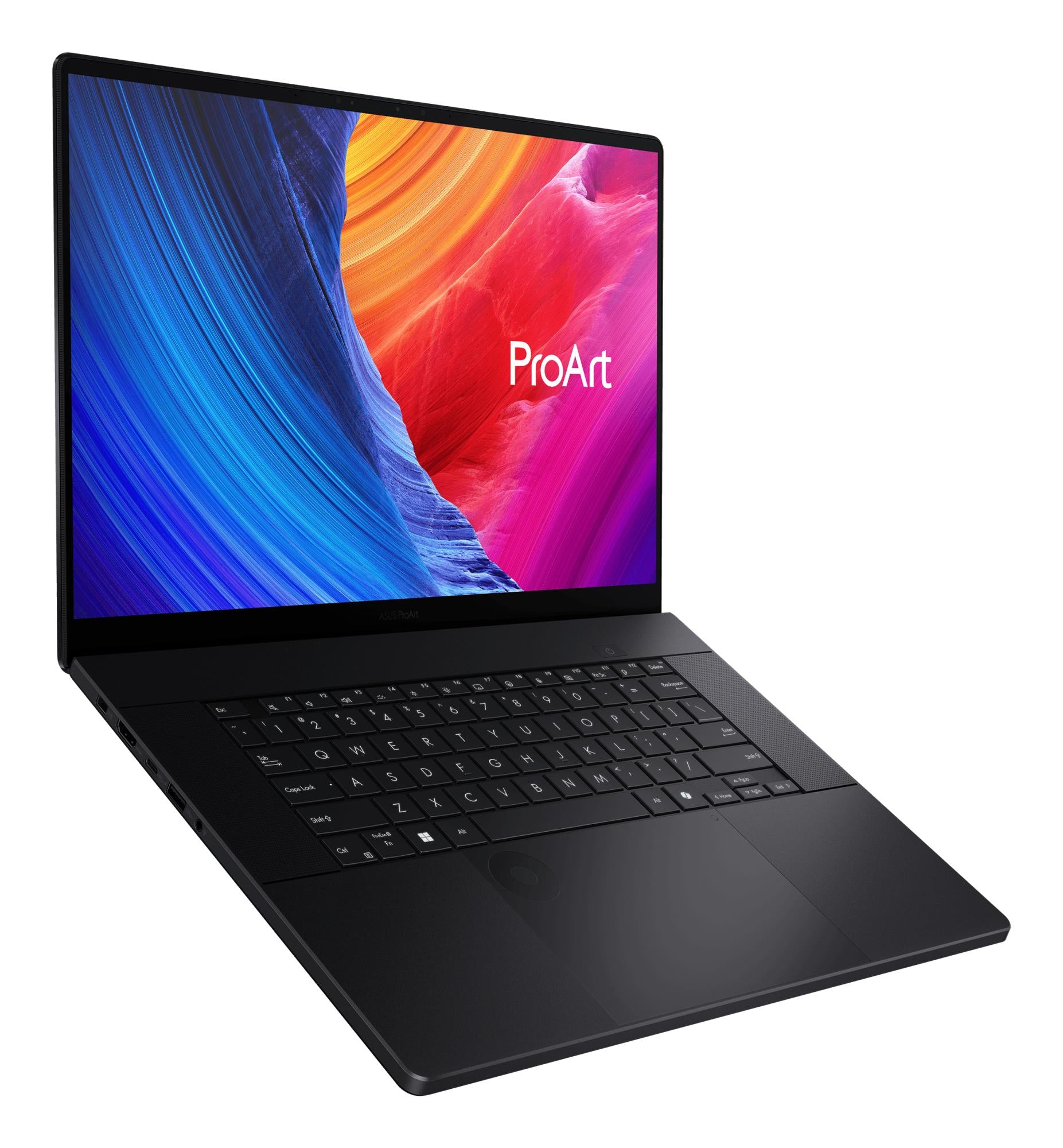 Notebook ASUS ProArt H7606WP-SR231X Copilot+ PC CPU AMD Ryzen AI 9 HX 370 2 GHz 16 " 2880 x 1800 pixels Yes RAM 64 GB LPDDR5x-SDRAM SSD 2000 GB Discrete graphics NVIDIA GeForce RTX 5070 8 GB On-board graphics Yes OS installed Windows 11 Pro Colour Black