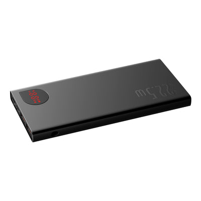 Baseus Adaman Metal Power Bank with Fast Charging 10000mAh 22.5W (Overseas Edition 2021) Black