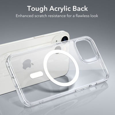 ESR Classic Hybrid Halolock Case with MagSafe for iPhone 13 / iPhone 14 - Clear