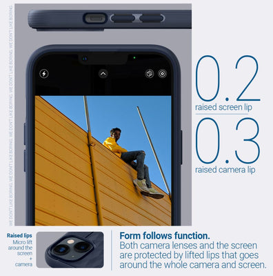 Caseology Parallax Mag Case with MagSafe for iPhone 14 Plus - Navy — Spigen