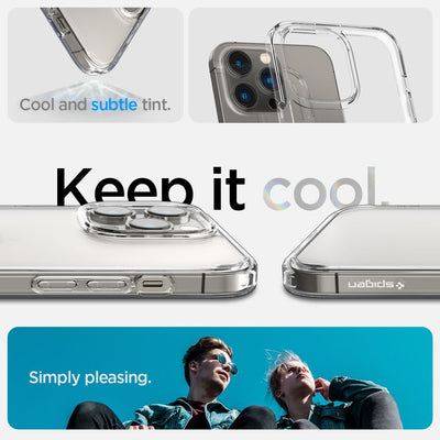 Spigen Ultra Hybrid iPhone 14 Pro Case - Matte Clear