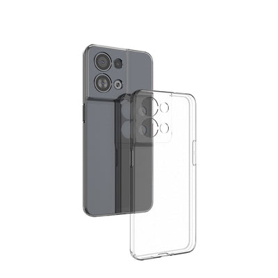 Ultra Clear 0.5mm case for Oppo Reno 8 thin cover transparent — Hurtel