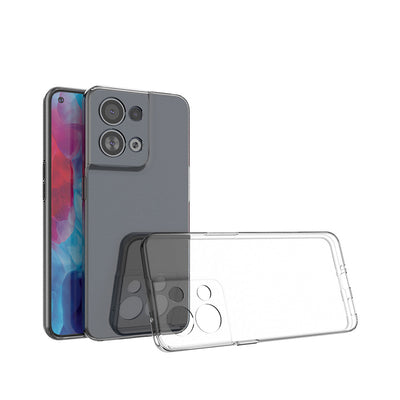 Ultra Clear 0.5mm case for Oppo Reno 8 Pro thin cover transparent — Hurtel