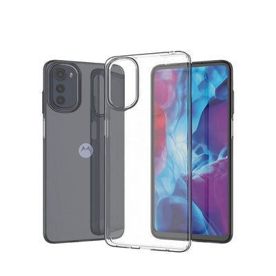 Ultra Clear 0.5mm case for Motorola Moto E32 thin cover transparent — Hurtel