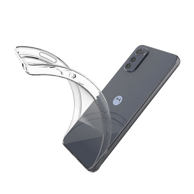 Ultra Clear 0.5mm case for Motorola Moto E32 thin cover transparent — Hurtel