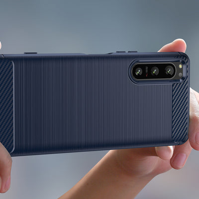Thunder Case Xiaomi Poco M4 5G silicone armor case blue — Hurtel