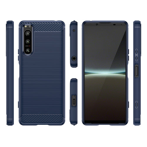 Thunder Case for Xiaomi Poco F4 5G silicone armor case blue — Hurtel
