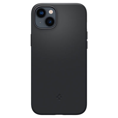 Spigen Silicone Fit Mag Case with MagSafe for iPhone 14 Plus - Black
