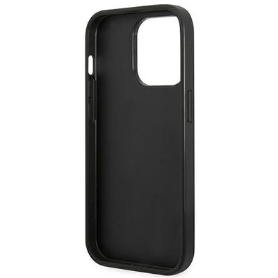 Guess GUHCP14XG4GLGR iPhone 14 Pro Max 6.7" grey/grey hard case 4G Stripe Collection