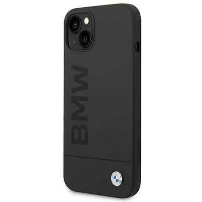 Case BMW BMHMP14MSLBLBK iPhone 14 Plus 6.7 "black / black hardcase Silicone Signature Logo Magsafe