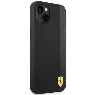 Ferrari FEHCP14MAXBK iPhone 14 Plus 6.7&quot; black/black hardcase Carbon