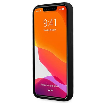 Ferrari FESSIHCP13XBK iPhone 13 Pro Max 6.7&quot; black/black hardcase Silicone