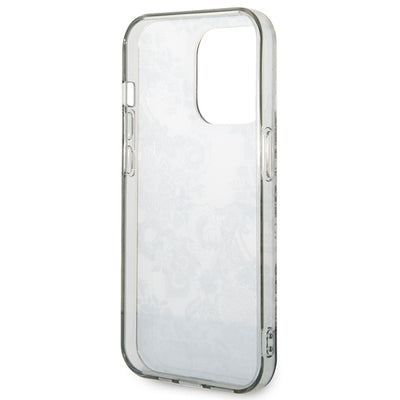Guess GUHCP14LHGPLHG iPhone 14 Pro 6.1" grey/grey hardcase Porcelain Collection