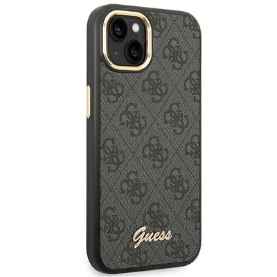 Guess GUHCP14MHG4SHK iPhone 14 Plus 6.7 "black / black hard case 4G Vintage Gold Logo