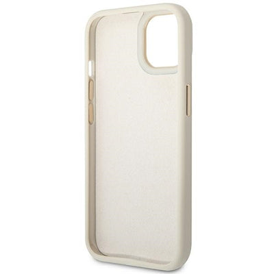 Guess GUHCP14SHGCRHS iPhone 14 6.1 "silver / silver hardcase Croco Collection