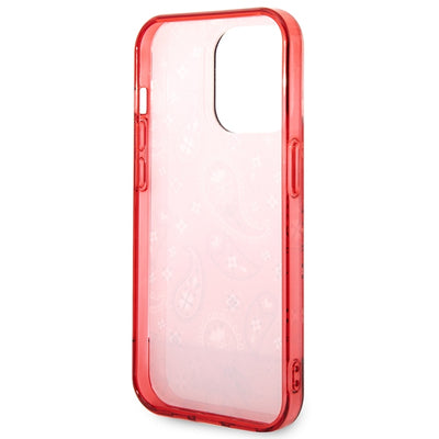 Guess GUHCP14XHGBNHR iPhone 14 Pro Max 6.7" red/red hardcase Bandana Paisley