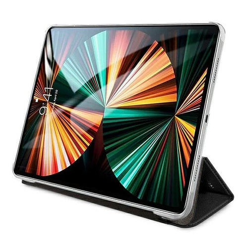 Karl Lagerfeld Saffiano Ikonic Karl Case for iPad 12.9" Pro 2021 - Black