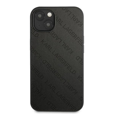 Karl Lagerfeld KLHCP13SPTLK iPhone 13 mini 5,4 "hardcase black / black Perforated Allover