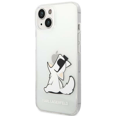 Karl Lagerfeld KLHCP14MCFNRC iPhone 14 Plus 6.7 "hardcase clear / transparent Choupette Fun