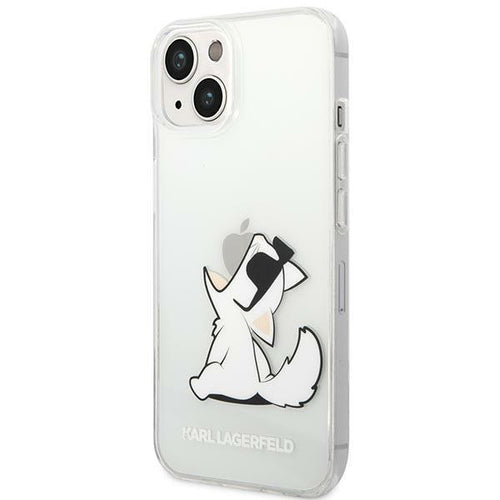 Karl Lagerfeld KLHCP14MCFNRC iPhone 14 Plus 6.7 "hardcase clear / transparent Choupette Fun