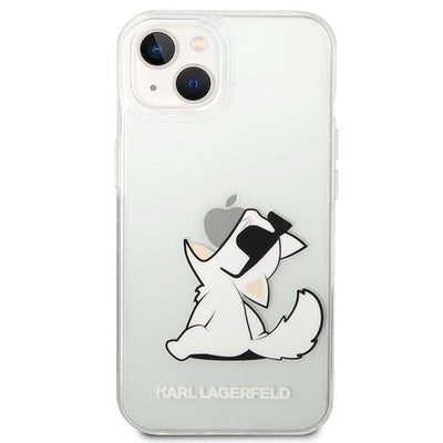 Karl Lagerfeld KLHCP14MCFNRC iPhone 14 Plus 6.7 "hardcase clear / transparent Choupette Fun