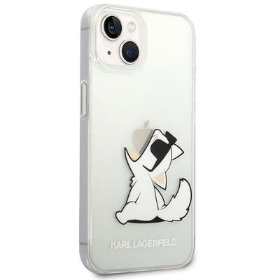 Karl Lagerfeld KLHCP14MCFNRC iPhone 14 Plus 6.7 "hardcase clear / transparent Choupette Fun